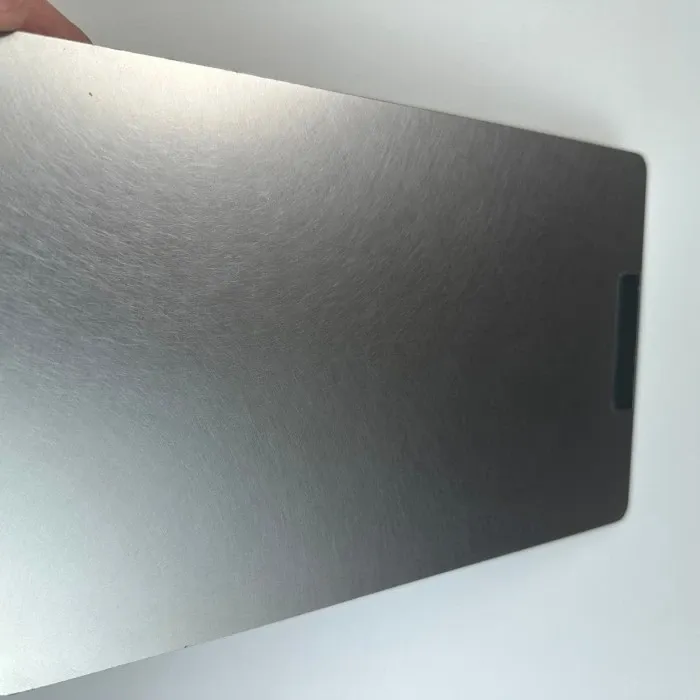 PET kartáčovaný kovový laminát